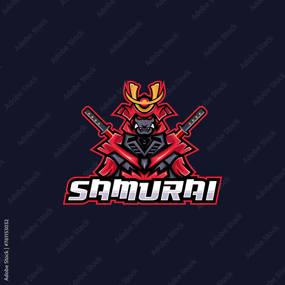 red samurai esport logo