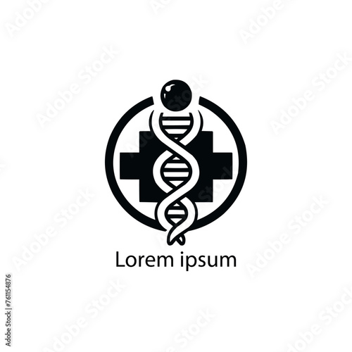 Hospital logo design vector medical cross