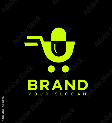 Medical shop logo Icon Brand Identity Sign Symbol Template 