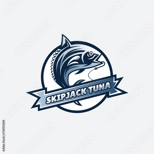 skipjack tuna logo icon