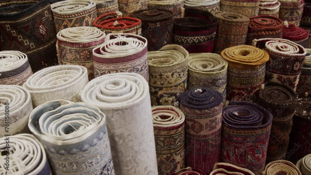 Carpets Rugs Market Rolled And ready to be sold Carpets Rugs Market Rolled And ready to be sold