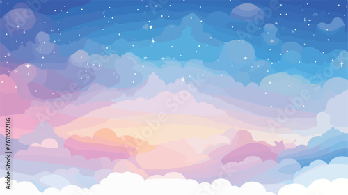 Bokeh sky background. Abstract sky backgrounds flat