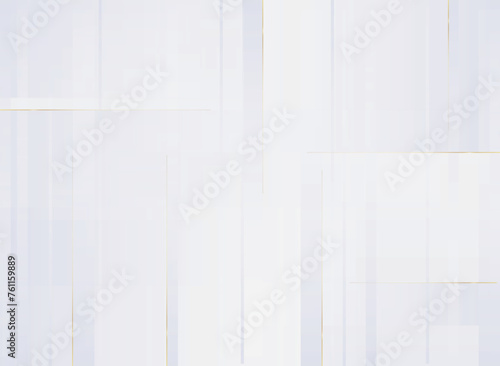 ゴールドラインの高級感なコンセプトの抽象的なモダンな白い背景
