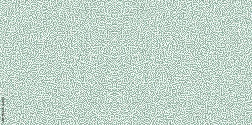 Fototapeta premium Abstract organic background, natural maze labyrinth, reaction diffusion pattern. Seamless vector pattern. Abstract diffusion pattern with chaotic shapes. Vector illustration.
