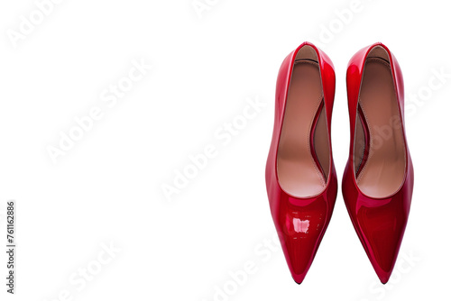 Trendy Footwear Isolated on Transparent Background.