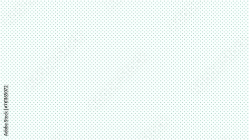 ミントグリーンの小さい水玉模様のパターン - シンプルでかわいいドット柄の背景･バナー素材 - 16:9
 photo