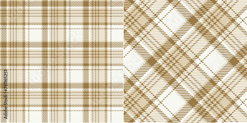 Vector checkered pattern. Tartan, textured seamless twill for flannel shirts, duvet covers, other autumn winter textile mills. Vector Format	