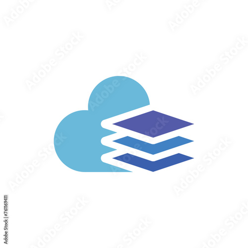 cloud document stack data logo