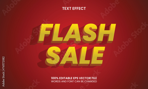 flash sale text effect