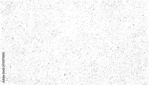 Subtle grain vector texture overlay. Abstract black and white gritty grunge background. Dark design background surface. Gray printing element. Grunge black and white seamless pattern. 