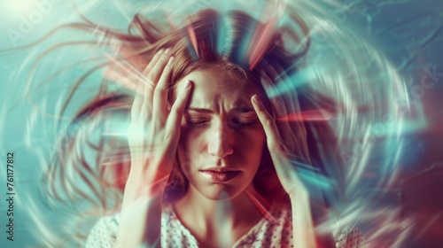 Dizziness a term used to describe a range of sensations, such as feeling faint, woozy, weak or unsteady. that creates the false sense that you or your surroundings are spinning or moving