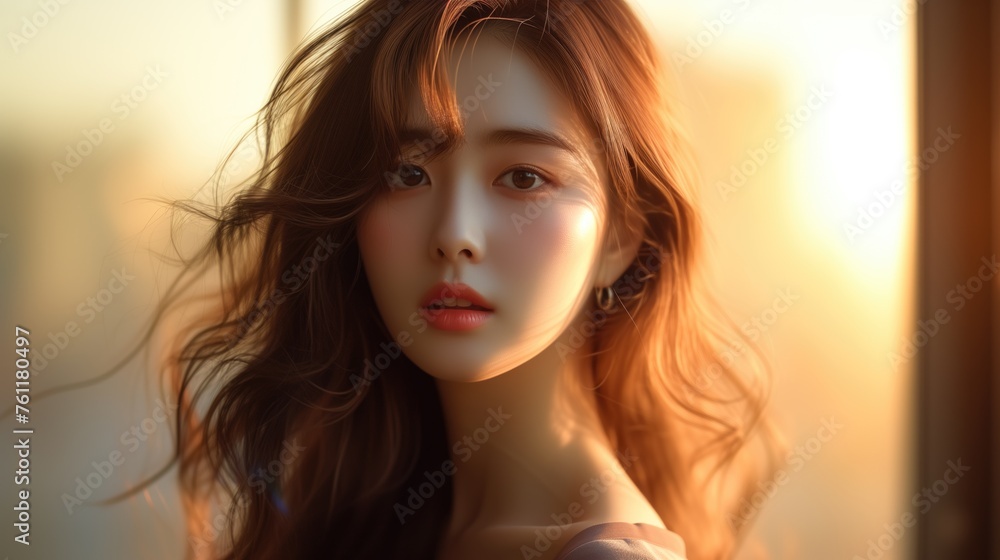 Portrait of beautiful young aisan woman. Beauty fresh skin, wellness or cosmetic concept. Portrait of beautiful young aisan woman. Beauty fresh skin, wellness or cosmetic concept.