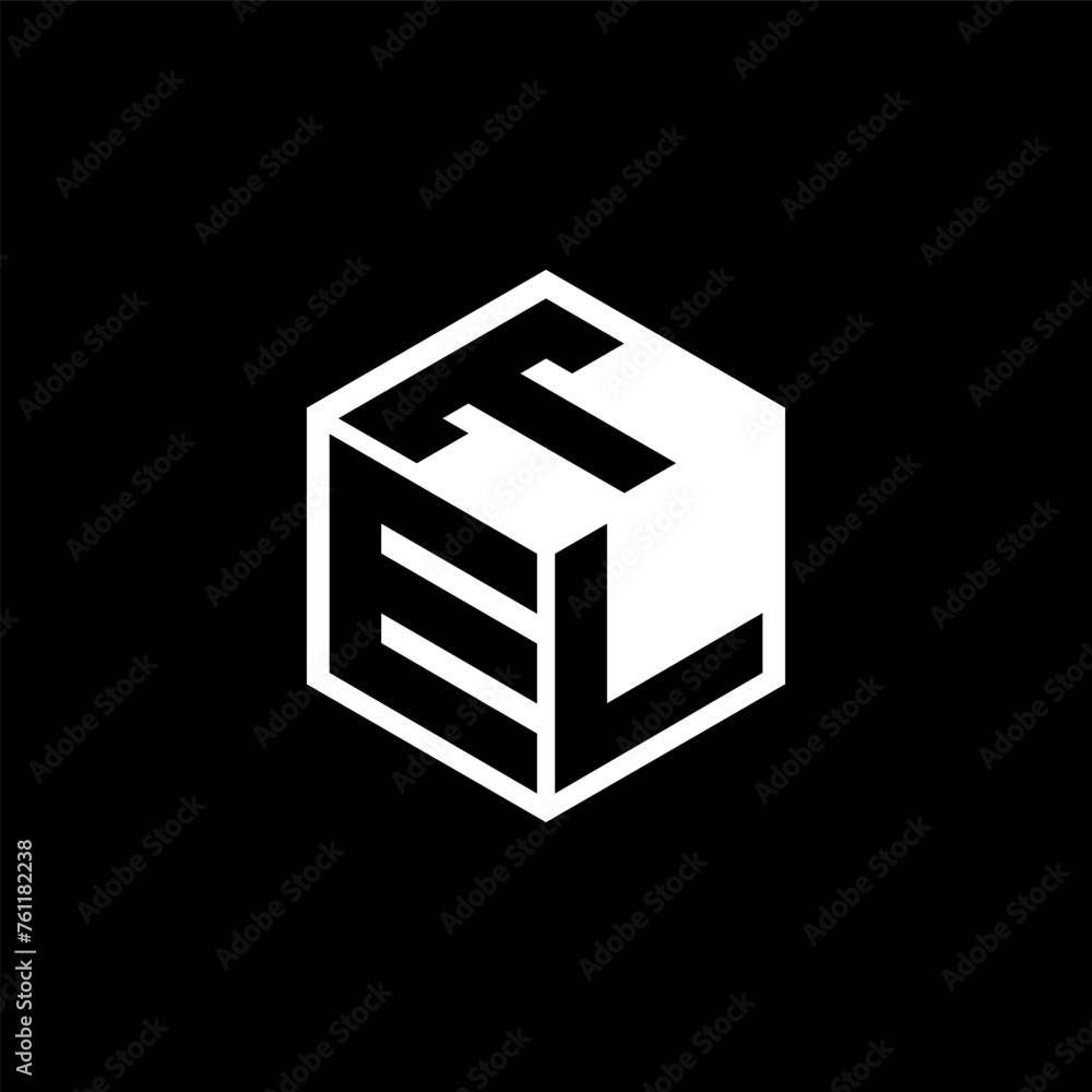 ELT letter logo design with black background in illustrator, cube logo, vector logo, modern alphabet font overlap style. calligraphy designs for logo, Poster, Invitation, etc. ELT letter logo design with black background in illustrator, cube logo, vector logo, modern alphabet font overlap style. calligraphy designs for logo, Poster, Invitation, etc.