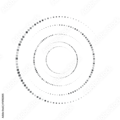 Circle Halftone Vector Art, Icons and Graphics 