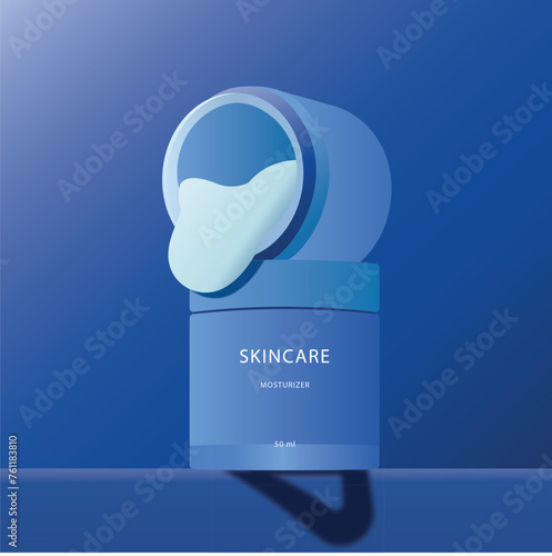 Cream skin care for advertisement