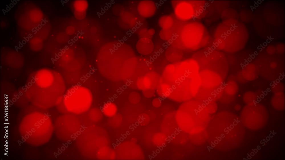 Animation of multi layered red hot fiery bokeh lights Animation of multi layered red hot fiery bokeh lights