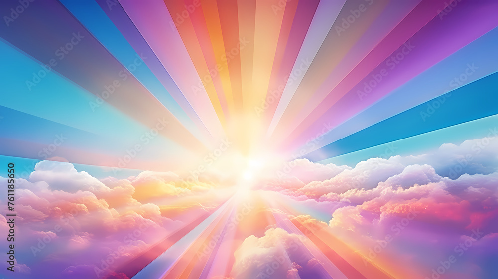 Abstract colorful background with light rays and beams Abstract colorful background with light rays and beams