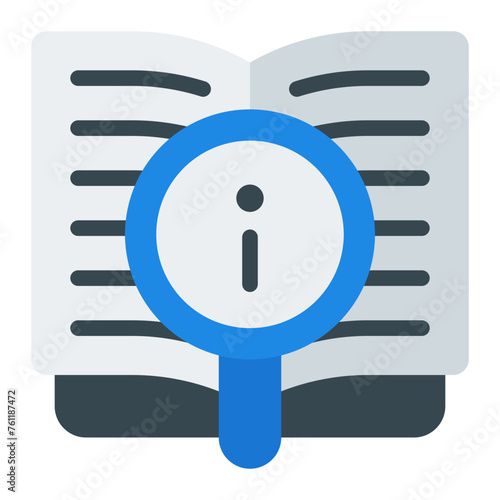 Info flat icon