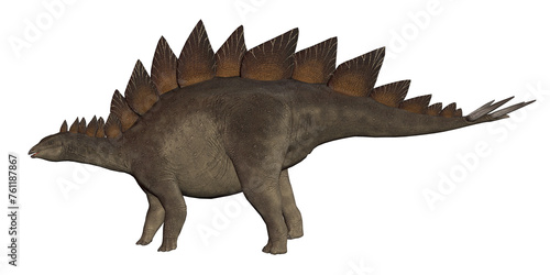 Stegosaurus dinosaur 3d render