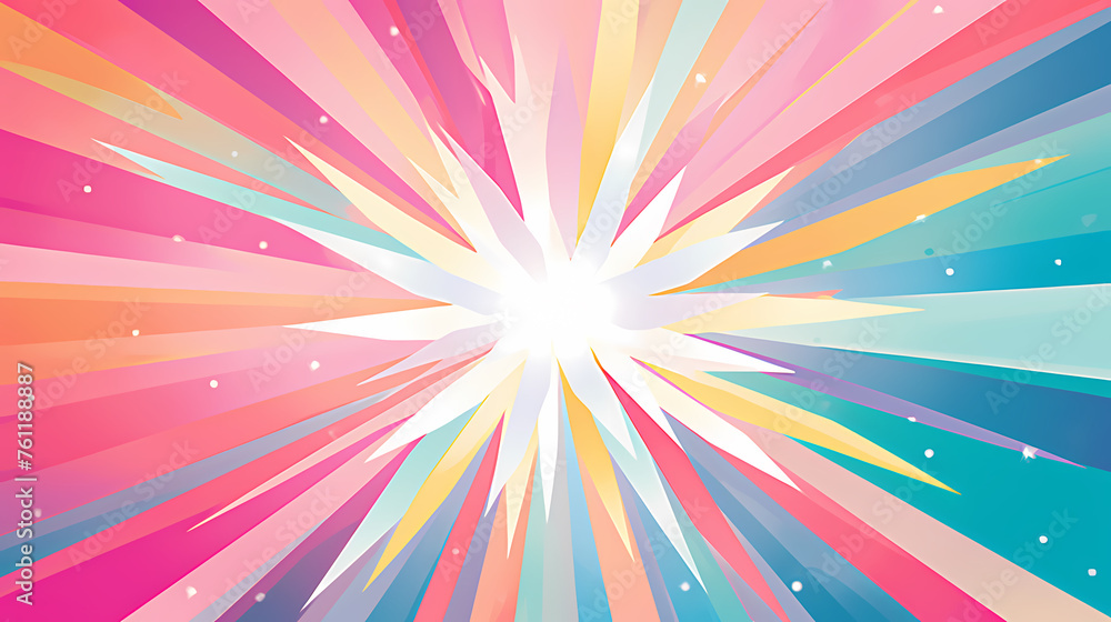 Soft light radial design Soft light radial design