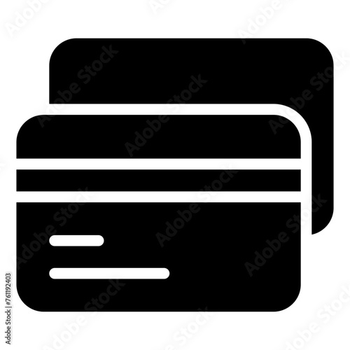 Credit Card glyph glyph icon