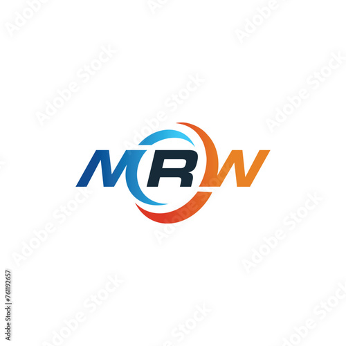 MRW Heating and cooling logo icon vector template.eps