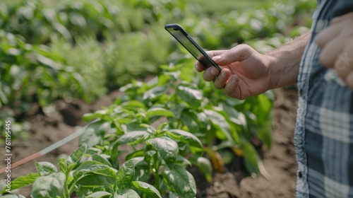 Smartphone Control Revolutionizing IoT Agriculture with Virtual Network Sensors