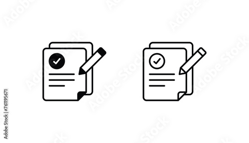 Contact Book icon design with white background stock illustration