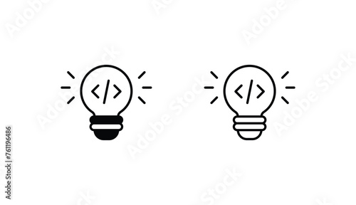 Setting icon design with white background stock illustration