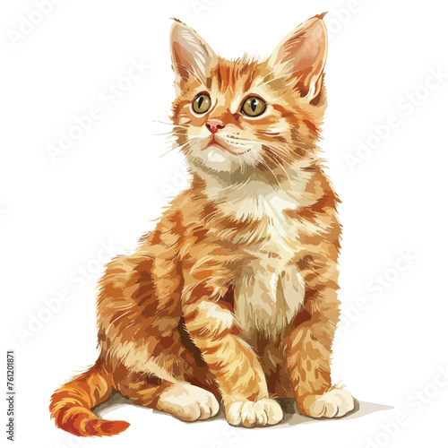 Cat Clipart isolated on white background