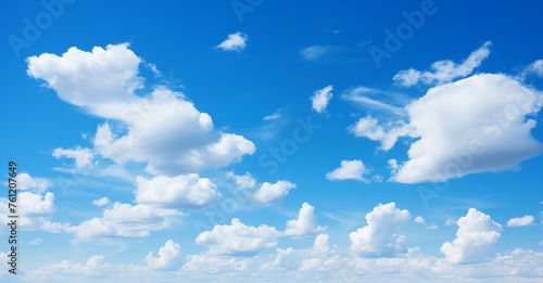 blue sky with white cloud background. blue sky with cloud closeup