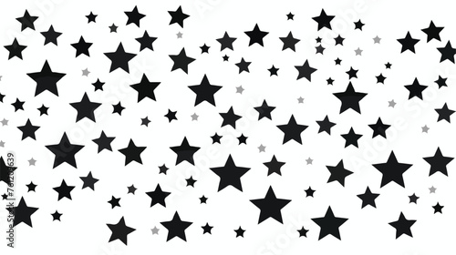 Star shape silhouette icon pattern background