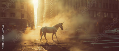Urban Ascent The Unicorn's Swift Rise in the Business Arena
