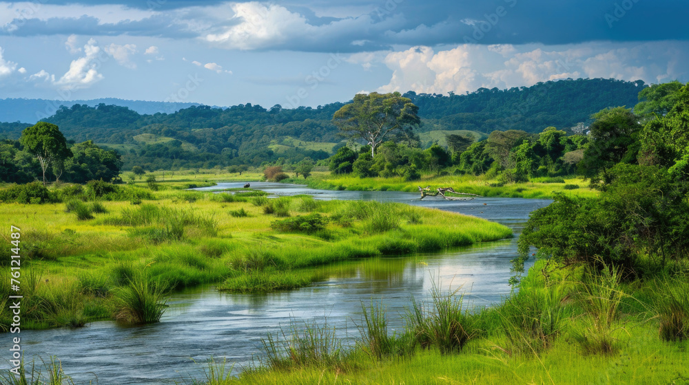 The essence of unspoiled natural landscapes