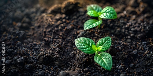 Plants and Soil: A Collaborative Relationship for Thriving and Growth. Concept Plant Nutrition, Soil Microbes, Organic Gardening, Sustainable Agriculture, Healthy Ecosystems