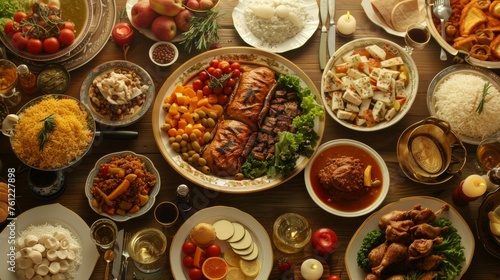 Turkish Ramadan Iftar Meal
