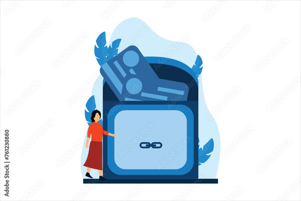 Business Marketing Flat Design Illustration Business Marketing Flat Design Illustration