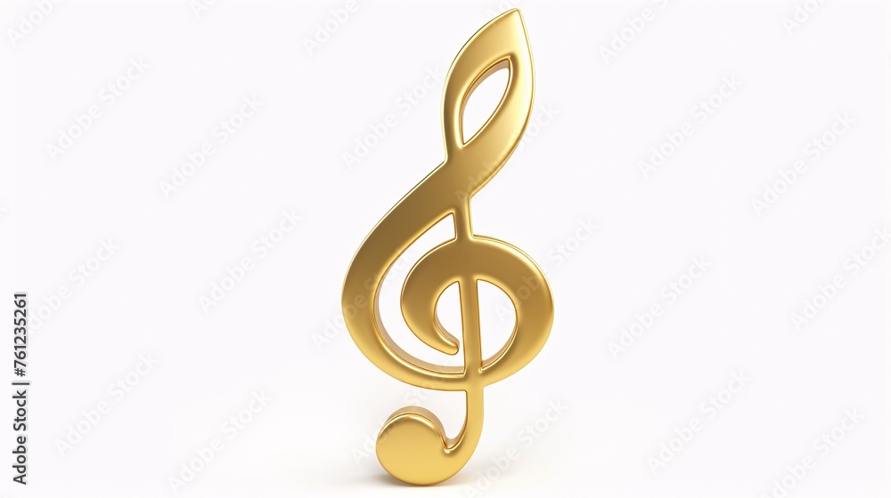 Melody symbol isolated on blank background. Melody symbol isolated on blank background.