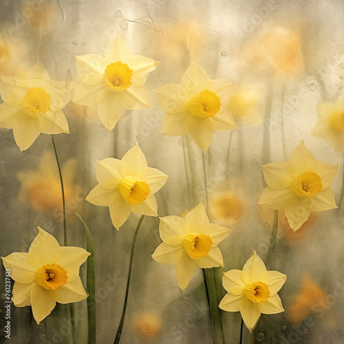 daffodil background