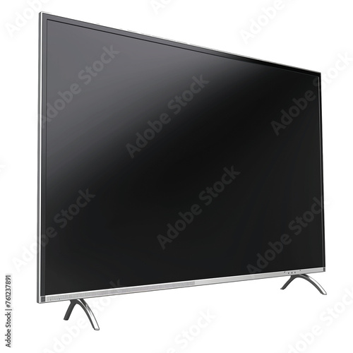 Led Tv on white background isolate