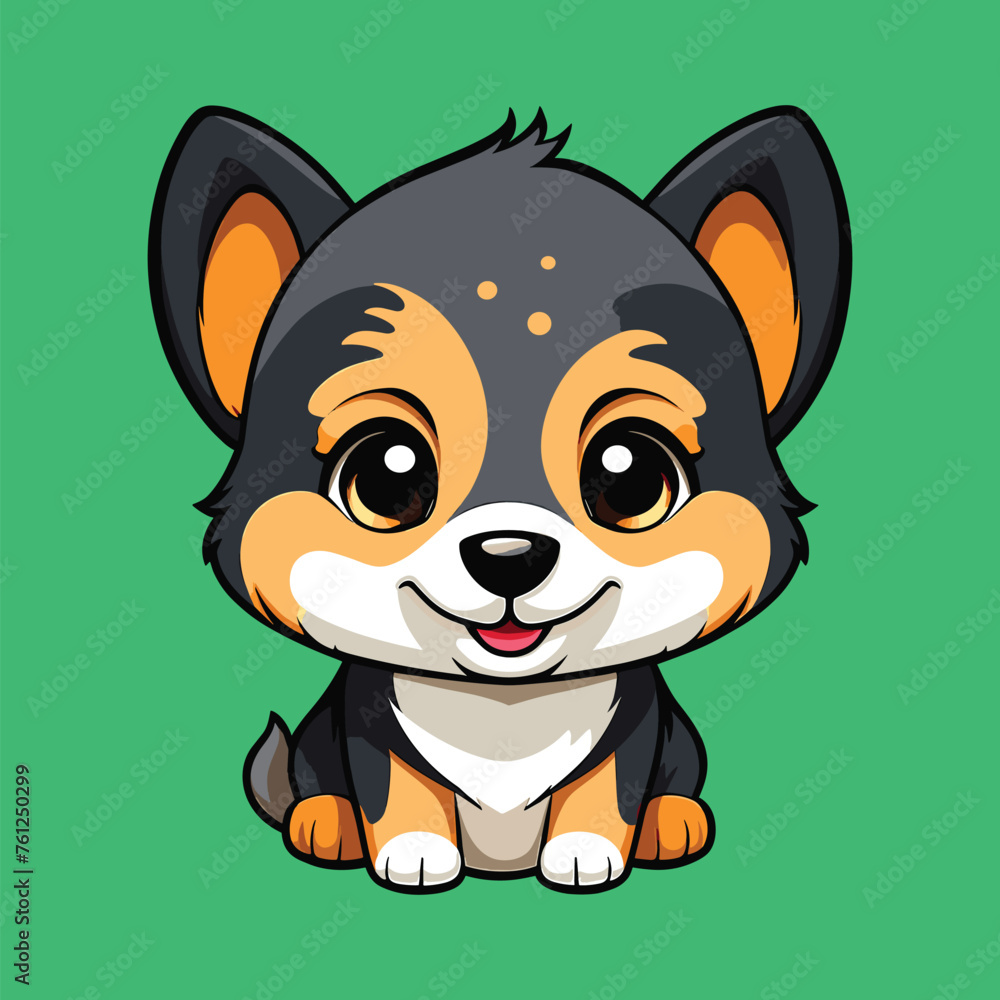 cute dog vector cartoon character cute dog vector cartoon character