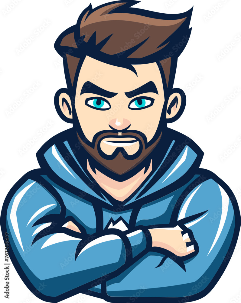 Vigilant Voyager Navigating Your Brand's Course with a Mascot Logo Vigilant Voyager Navigating Your Brand's Course with a Mascot Logo