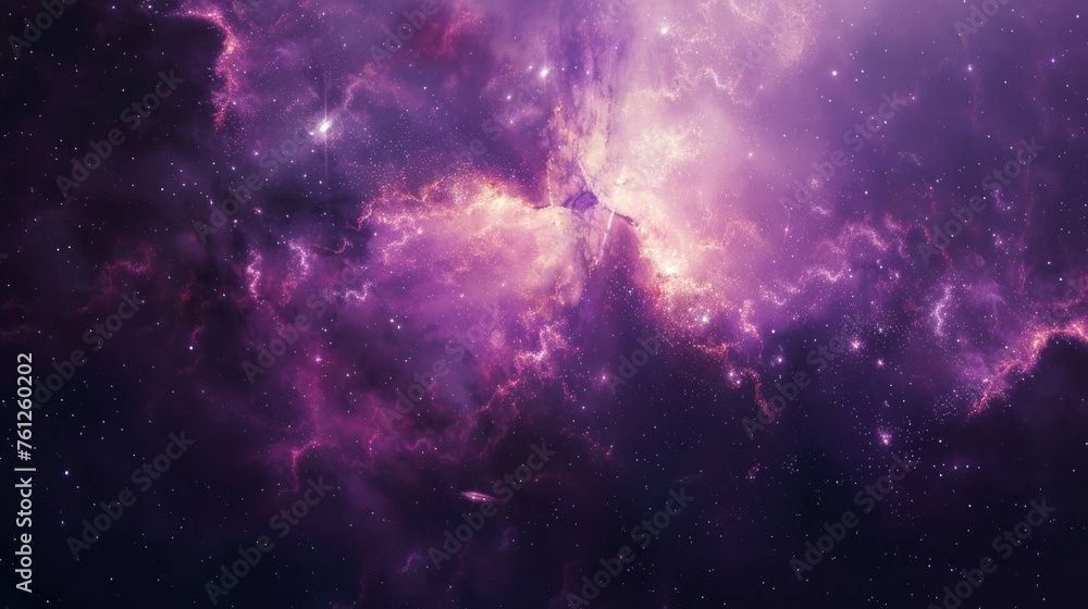 nebula space background - obrazy, fototapety, plakaty 