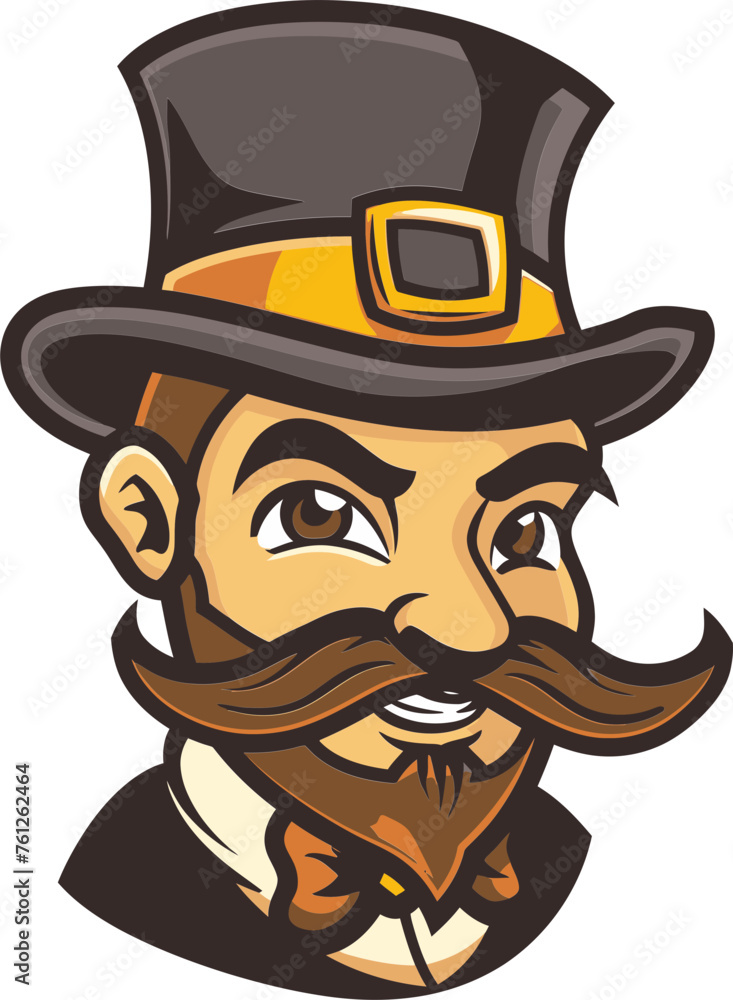 Courageous Captain Navigating Your Brand's Course with a Mascot Logo