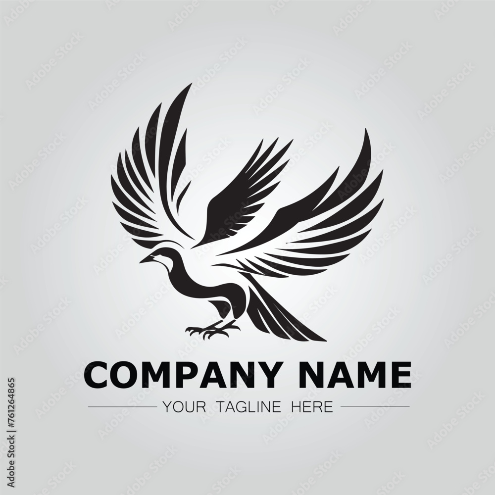 Obraz premium Bird logo company concept image vector