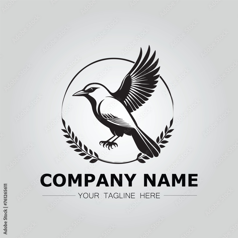 Obraz premium Bird logo company concept image vector