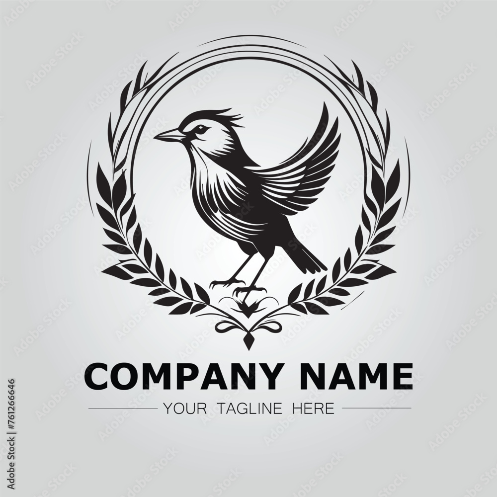 Obraz premium Bird logo company concept image vector