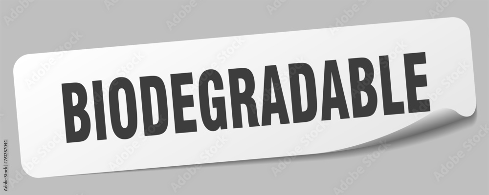 biodegradable sticker. biodegradable label biodegradable sticker. biodegradable label