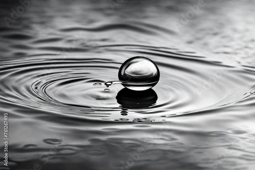 ripples in water,drops of water,