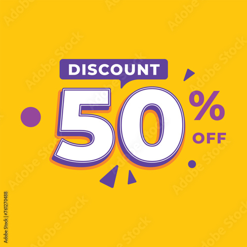 Sale Discount Design for Commercial Banner